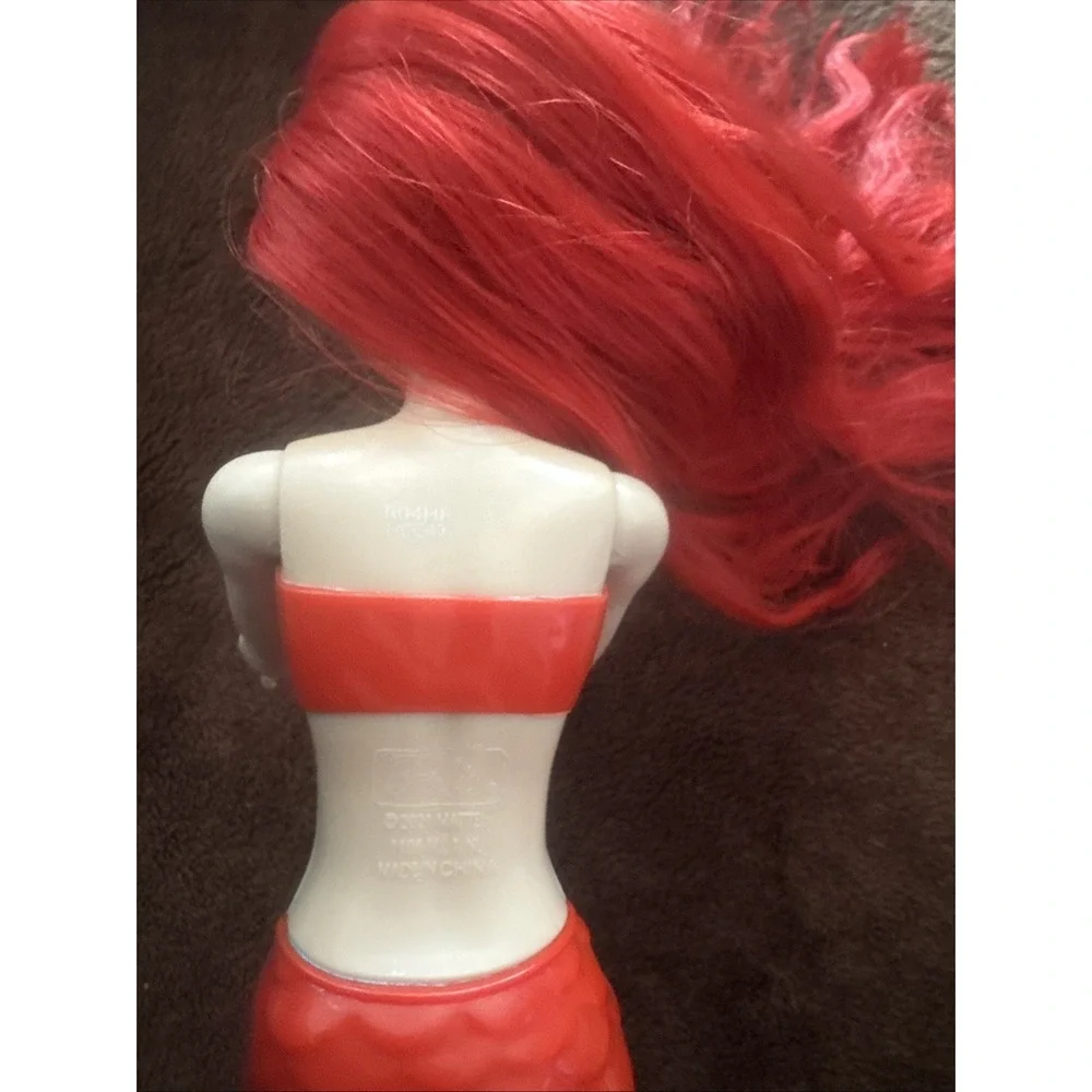 Barbie 2011 Color Reveal Mermaid Tattooed Red Hearts 12in doll 5in tail Mattel